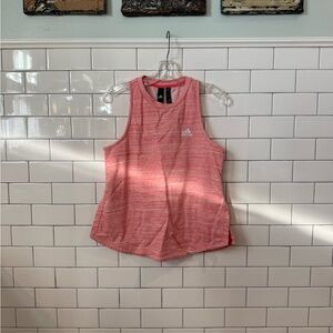 adidas Pink Heather Athletic Tank Top